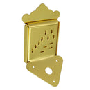 Mandolin Tailpiece Bridge Tailpiece With Screws DIY Replacement Parts Golden