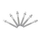 6 Pieces Drum Tension Rods Tension Screws Bolts Percussion Replacement Parts