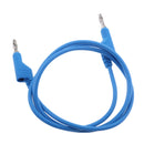 5Pieces 4mm Stackable Banana Plug Wire Soft Silicone Test Cable Lead
