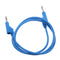 5Pieces 4mm Stackable Banana Plug Wire Soft Silicone Test Cable Lead