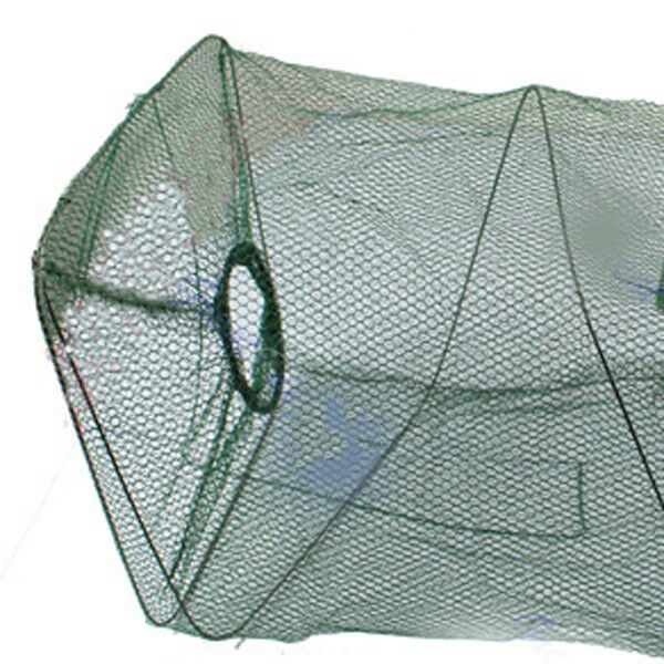 Hot Super Crab Crawdad Shrimp Fish Minnow Fishing Bait Trap Cast Net Cage liau