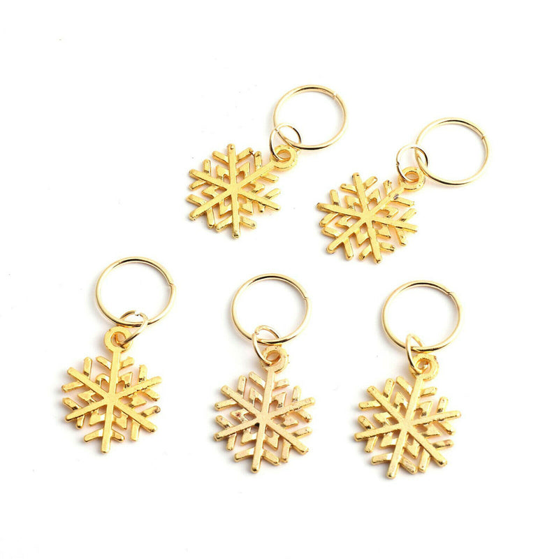 130x Shell Leaf Hair Braid Rings Accessories Dreadlocks Spring for Braiding