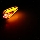 2x Universal Motorcycle Amber LED Signal Indicator Blinker Light Lamp Indicators