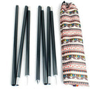 Outdoor Camping Storage Bag Canopy Pole Tent Pole Fishing Rod Finishing Hand S%x