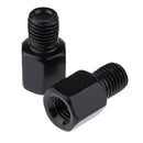 Wing Mirror Adapter RH 8mm - LH 10mm Bolt Rear View for Suzuki Motorcycle