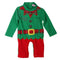Baby Boys Girls Lovely Christmas Outfits Long Sleeve Romper Hat Clothes