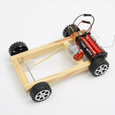 Details About Kid Handicraft Diy Electric Remote Control Car Assembled Mode Z6D4