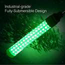 12V 10.5W 1000 LM LED Submersible Fishing Light 8 Sides Underwater Finder Lamp