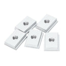 5Pcs M8 T-Track Slider Sliding Nut Aluminum Alloy T Slot Nut For Woodworkin