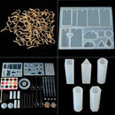 83Pcs/set Handmade Crystal Glue Mold Bracelet Pendant Ornament Mold Tool Y7A6