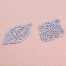 2pcs Conch Lantern Cutting Die Stencil Scrapbook Embossing Folder DIY Craft A