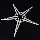 1pcs Piercing Supplies Tool Clamp Disposable Plastic Slotted Round Forcep  Z