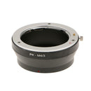 Adapter Ring for Pentax PK Lens to Micro 4/3 M43 Olympus Panasonic Camera