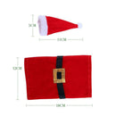 Chic Santa Claus Supply Party Decor Gift Clothing Wine Bottle Cover