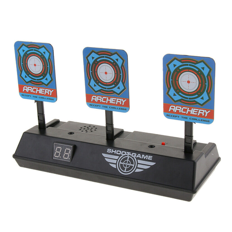 Auto Reset Electric Scoring Shooting Digital Target Stand for  Guns Game