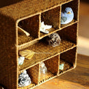 7 Plaids Storage Baskets Style Made From Sea Straw Sundries Home Storages H