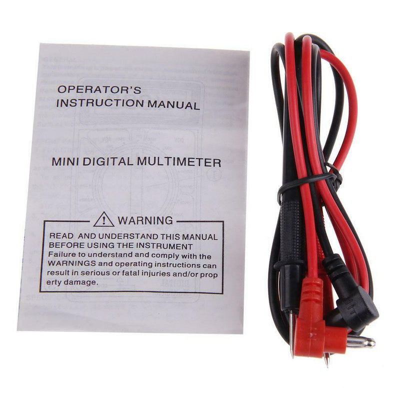 Electrical LCD Digital Multimeter AC DC Voltmeter Ohmmeter Multitester