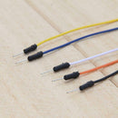 130PCS Male to Male Flexible Breadboard Jumper Cable Wires