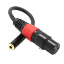 3.5mm to XLR Cable 0.2m, 3.5mm Female to XLR Female Cord, XLR to 3.5mm Connector