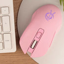 Colorful Lovely Backlight Mouse Laptop Desktop Gaming Mice Pink for Home Office