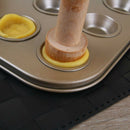 Wooden Egg Tart Tamper Double Side Pastry Egg Tart Pusher Mold Baking ToolsB Cy