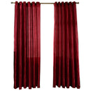 100x250cm Door Window Curtain Drape Panel Sheer Valance Divider Wine Red