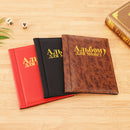 250 pockets pu world coin tokens banknotes collection storage album book red  ME