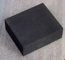 Graphite Ingot Blank Block Sheet Plate High Density Fine Grain 3/4" X 4" X 4"