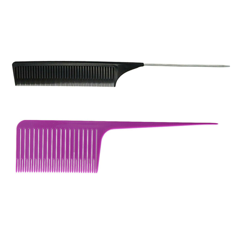 New Professional Fine&Wide Weaving Highlight Foiling Hair Combs Dyeing