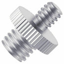 5 Pieces 1/4 inch Male to 3/8 inch Male Metal Threaded Screw Adapter Tripod H5W2