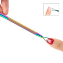 Cuticle Trimmer with Cuticle Pusher Chameleon Cuticle Nipper Clipper Cutter