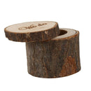 Wedding Ring Box,Wedding Ring Bearer,Rustic Ring Box,Wooden Printed We Do