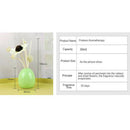 1oz Home Fragrance Reed Diffuser Lavender/Jasmine for Bathroom Bedroom Green