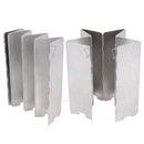 Lightweight Aluminum Alloy Folding Camp Stove Windscreen 8 PCS Plates Design