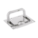 New Marine Boat Stainless Steel Flush Pull Hatch Latch Without Locking
