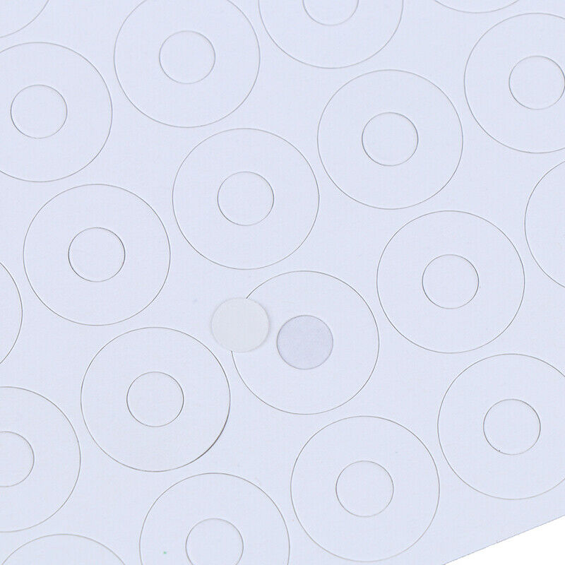 100Pcs White 18650 High Temperature Resistance Hollow Head Insulation  Ew