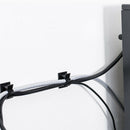 Adjustable Cable Clips Adhesive Nylon Wire Clamps Black 50 Pcs R2M9