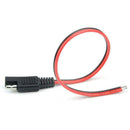 5 PCS SAE Power Automotive Extension Cable 18AWG 300mm
