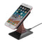 180 Degree Rotation Wood Grain Wireless Charging Stand 9V Charger Stand