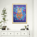 5D DIY Special Shaped Diamond Painting Flowers Cat Cross Stitch Embroidery