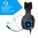 3.5mm Gaming Headset Stereo Headphone EarBuds Earpiece Adjustable for PS4