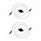 2PCS Black Telescopic 3.5mm AUX Car Audio Cable Right Angle 3.5MM Male To Female