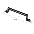 Black Door Handle 9" Heavy Duty Sliding Door Pull Gate Barn Shed Garage Handle