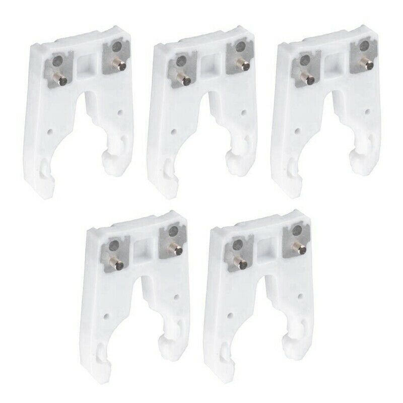 5PCS/Lot ISO30 Tool Holder Clamp Iron+ABS Flame Proof Rubber Claw