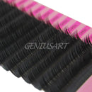 4 Tray False Eyelash Extensions C Curl 8/10/12/14mm Salon Makeup Accessories