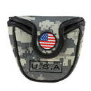 Golf Putter Cover Premium Mallet Headcover Protective Bag- Magnetic Closure
