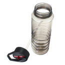 Flip Straw Drink Sport Water Plastic Bottle Running Cycling Hike BPA Free Ship
