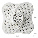 Shower Drain Hair Trap with Stickers, 3-Pack Hair Catcher Shower Drain, Sil P4P1