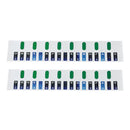 2pcs Kalimba Scale Stickers Thumb Piano Key Note Decals Musical Instrument A