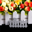 Fence Cutting Dies Stencil Scrapbooking albums Embossing Folder paper Craft  Z